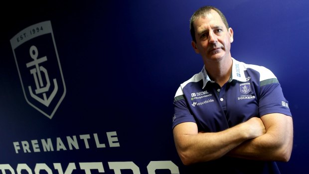 Fremantle coach Ross Lyon said his players didn't seem affected by the allegations. 