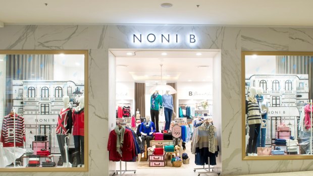Generic stock image of a Noni B store.