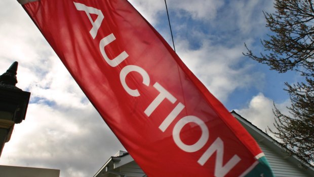 Six out of 26 former Mr Fluffy blocks were sold at auction on Tuesday, in the latest mass land sale this year