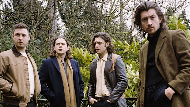 Arctic Monkeys were the highest ranked international artist.