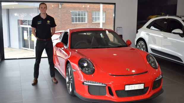 Cameron Hill has joined the Carrera Cup this year.