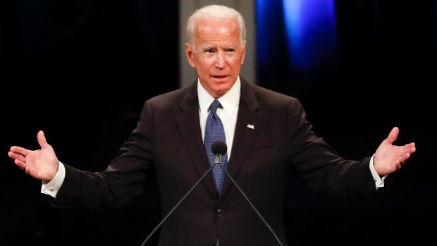 Former US vice-president Joe Biden is being defended vigorously as simply a man of his day.