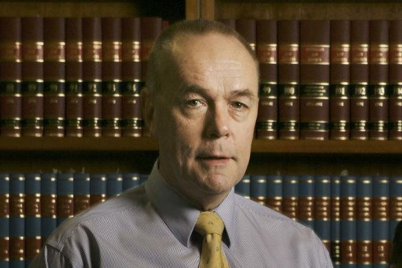 Lex Lasry pictured in 2007, when he was appointed to the Supreme Court of Victoria.