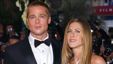 Brad Pitt attends Jennifer Aniston?s