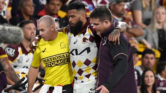 Payne Haas could be in line for a shock early return for the Broncos for when they take on the Dolphins.