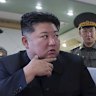 Kim Jong-un supervising the latest test of anti-air missiles at an undisclosed location, in an image provided by the North Korean government.