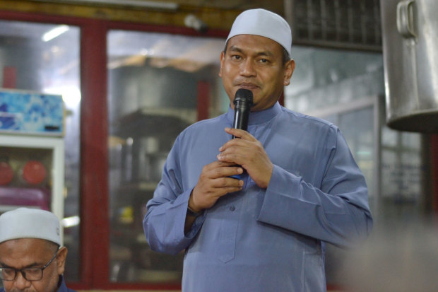 Muhammad Fawwaz, a teacher at a mosque who now represents the Islamic party PAS in the Malaysian parliament after unseating the daughter of Prime Minister Anwar Ibrahim.