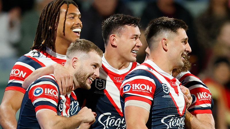 Walker’s five-star night helps Roosters to win; Eels shock Warriors