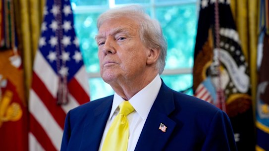 US President Donald Trump.