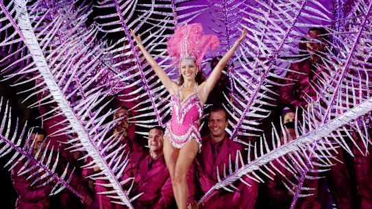 Kylie Minogue’s “showgirl dress” from the closing ceremony of the Sydney Olympics. 