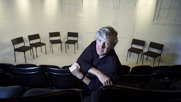 David Williamson at La Mama in 2001.