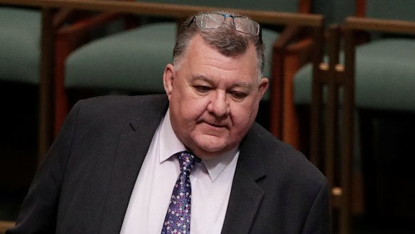 Craig Kelly said the push for the ban was an attempt to silence those who hold different political views.