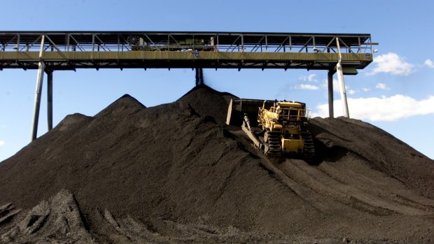The Berejiklian government sees a bright future for the coal export market.
