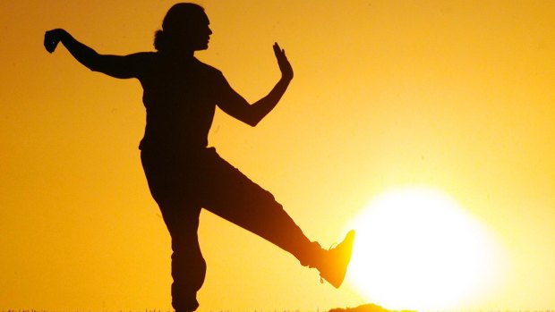 Tai chi is about finding a firm foundation to allow you to move forward with strength and confidence.