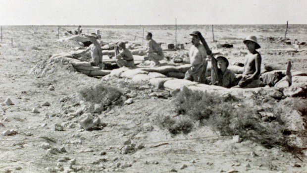 Australian troops in Tobruk 1941.