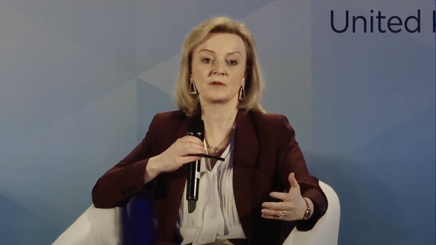 UK Foreign Secretary Liz Truss.