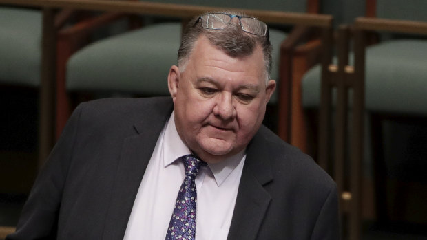Craig Kelly said the push for the ban was an attempt to silence those who hold different political views.