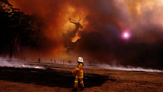 Vast swathes of Australia went up in flames in a disaster fuelled by climate change.