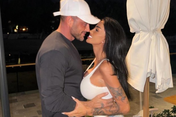 Katie Price and husband Lee Andrews