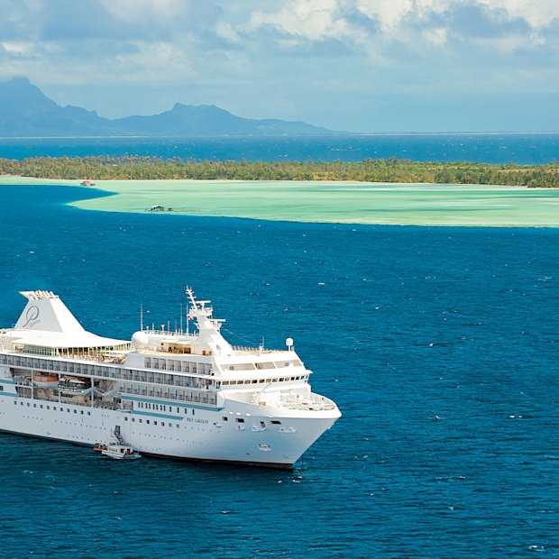 The lagoons of French Polynesia are more accessible in custom-built small ship Gauguin.