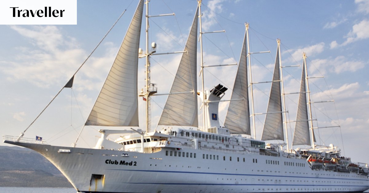 The largest sailing yacht in the world is a Club Med resort on water