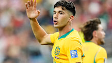 Australia’s Cristian Volpato.