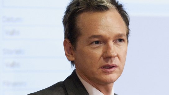 Julian Assange pictured in 2010 before his ordeal with the US justice system began in earnest.