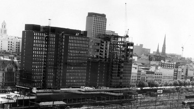 The Gas and Fuel Corporation towers in Melbourne.