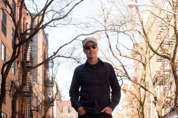 Barry Divola in New York, the setting (mostly) of Driving Stevie Fracasso.