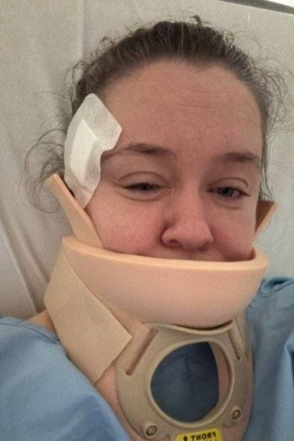 The mother of the boy was stabbed during the attack.