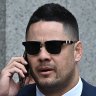 ‘I felt like an object’: Woman tells court she was numb during alleged Hayne assault