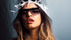 Rapper and activist M.I.A. models Clean Wave sunglasses.