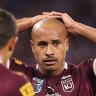 Felise Kaufusi is sent to the bin in Perth.