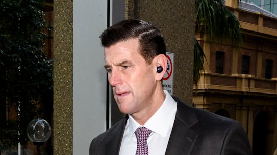 Ben Roberts-Smith arrives at the Federal Court on June 23. 