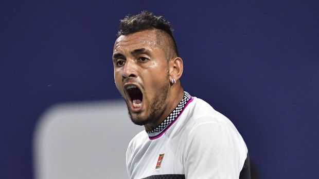 Vocal: Nick Kyrgios hasn't held back his feelings on some of his opponents.