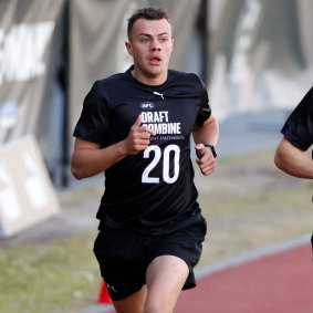 Cooper Simpson will debut for the Dockers this weekend.