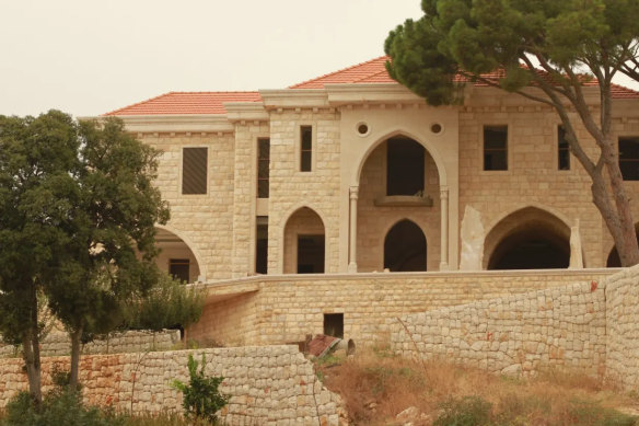 Eddie Obeid’s mansion in Lebanon.