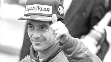 Formula One legend Ayrton Senna.