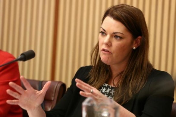 Pushed for inquiry: Senator Sarah Hanson-Young.