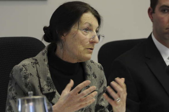 ACT Auditor-General Dr Maxine Cooper, who says there may be a box of documents about the Dickson land swap that has gone missing.
