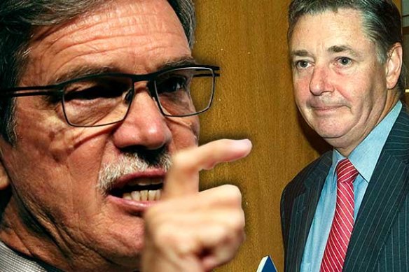 Battle lines have been drawn between Mike Nahan and the WA Liberal party and The West Australian newspaper.