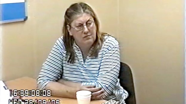 Susan Reddie is interviewed by police about the death of Elia Abdelmessih.