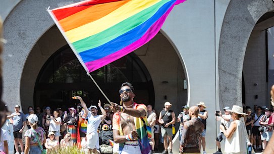 The Midsumma Pride March in 2024.