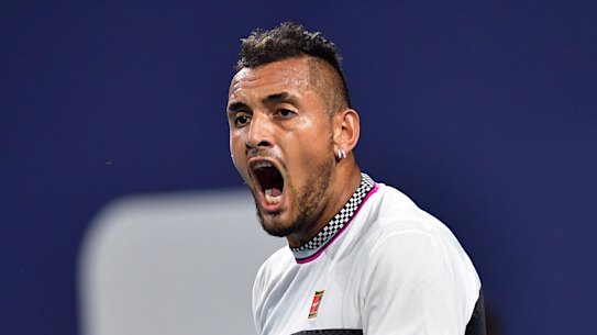 Vocal: Nick Kyrgios hasn't held back his feelings on some of his opponents.