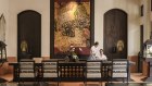 The lobby at Anantara BoPhut as featured in The White Lotus season three.