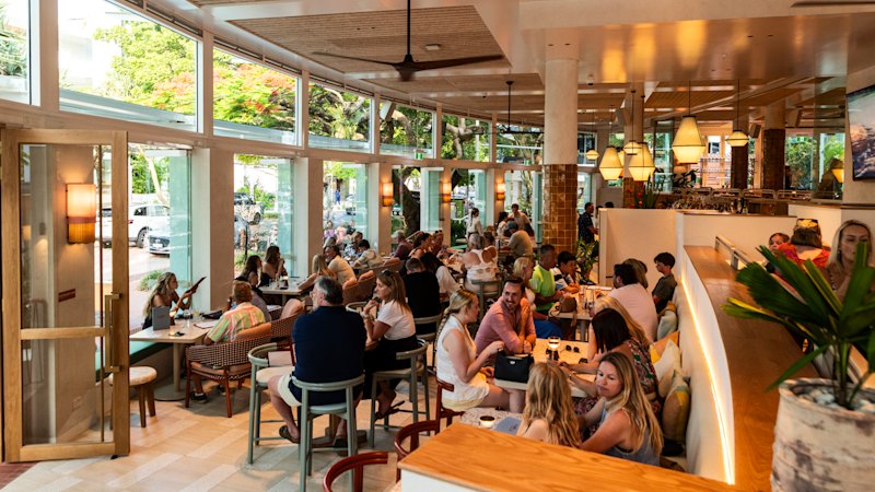 The light, bright and beautiful Cibaria is a restaurant fit for Noosa