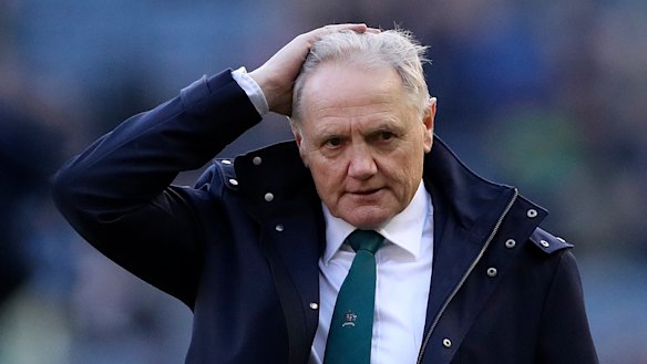 Joe Schmidt will stand down as Wallabies coach after this year’s Rugby Championship.