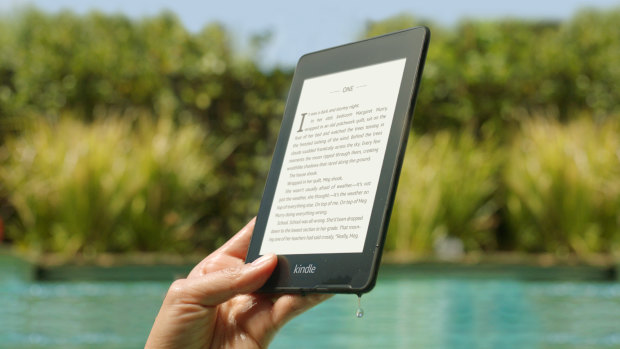 The new Kindle Paperwhite is rated for dunks in up to two metres of fresh water, for up to 60 minutes.