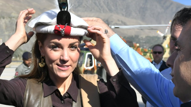 The Duchess of Cambridge in Chitral, Pakistan. 
