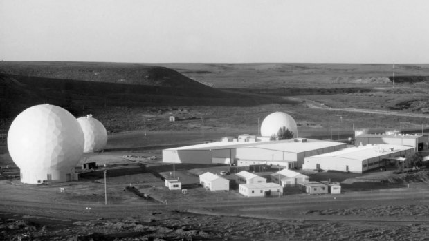 The joint United States Air Force and Australian Defence Force base at Nurrungar.